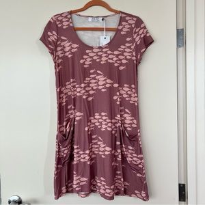 Ava Sky Dress Sedona in Rose Fish size S